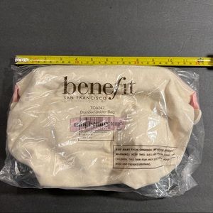 Benefit Cosmetics Talk Beauty To Me Doctor Bag; Sealed, Makeup Bag, Canvas